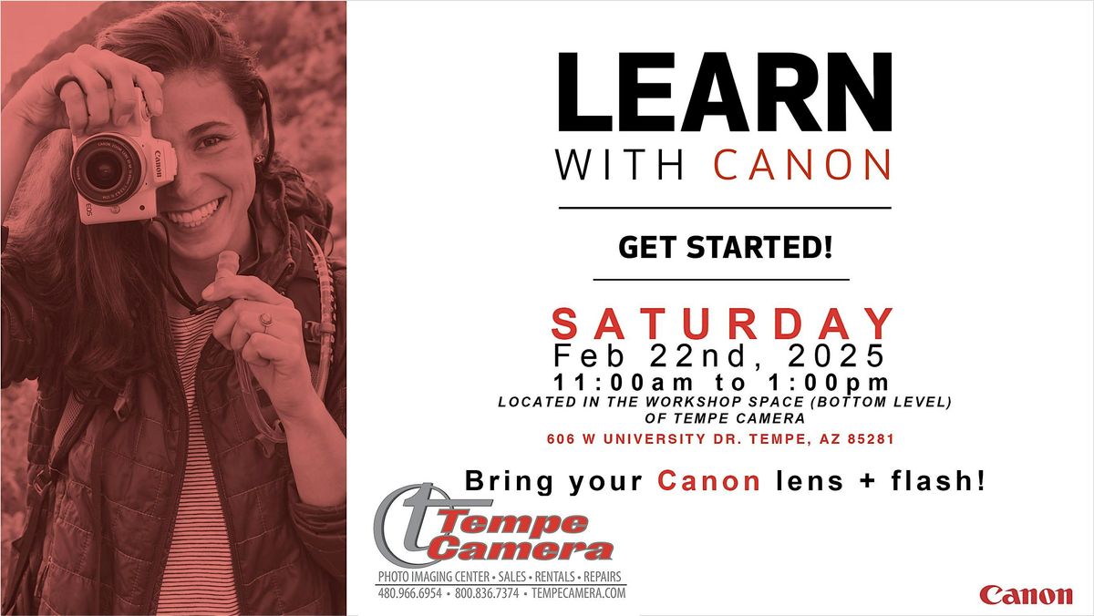 Learn Canon Get Started