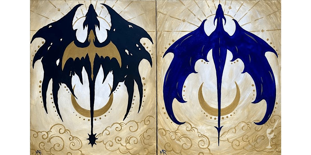 The Fierce Dragon Needs Rider - Paint and Sip in Denver | Classpop!\u2122