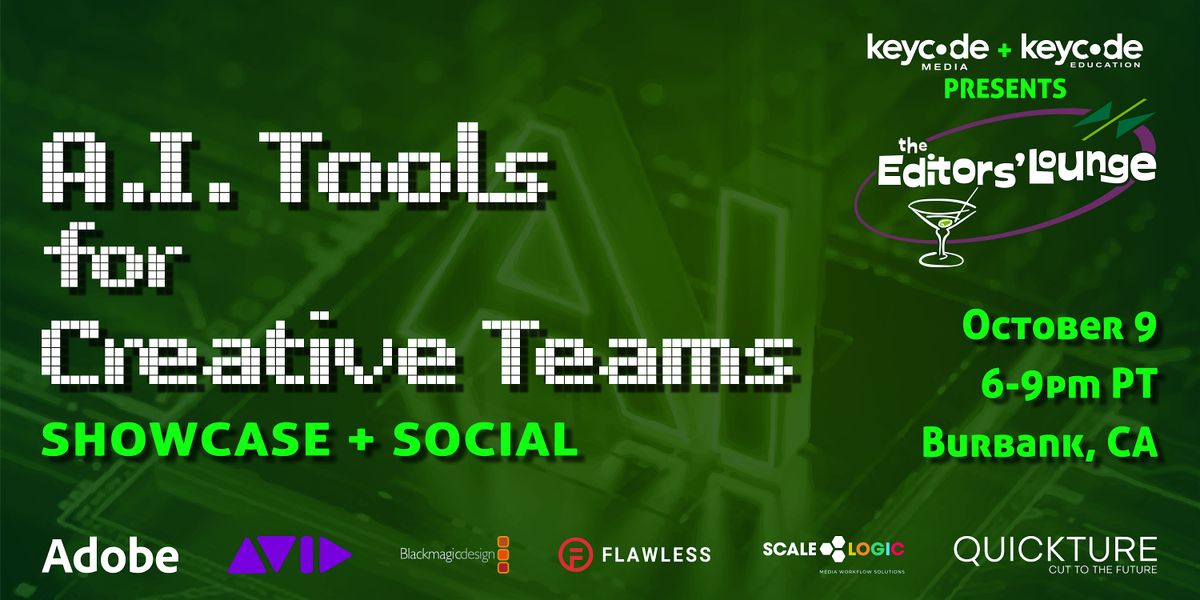 A.I. Tools for Creative Teams | Editors' Lounge
