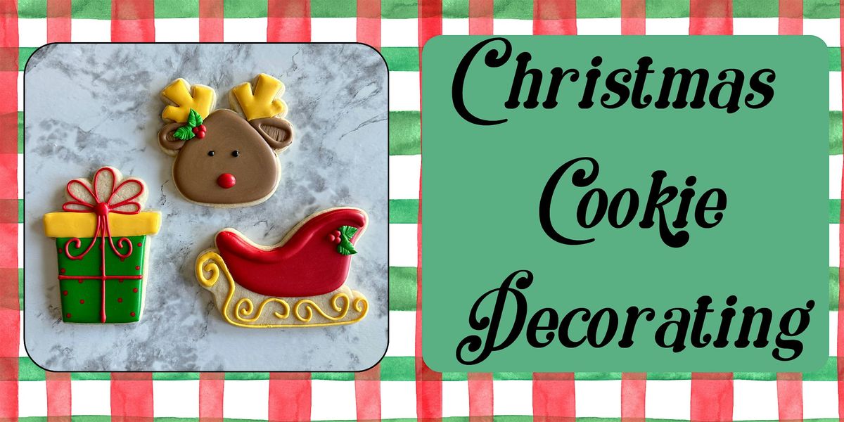 Christmas Cookie Decorating Class