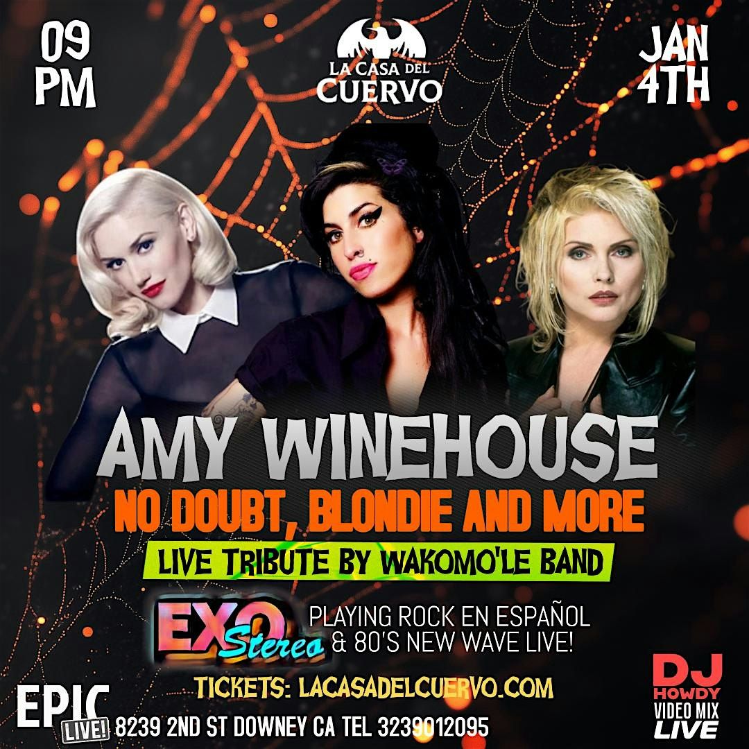 Amy Winehouse, No Doubt, Blondie Live Tribute In Downey