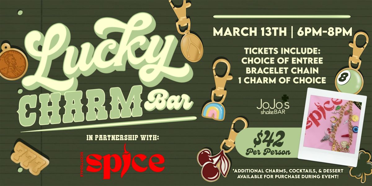 Lucky Charm Bar at JoJo's shakeBAR Scottsdale