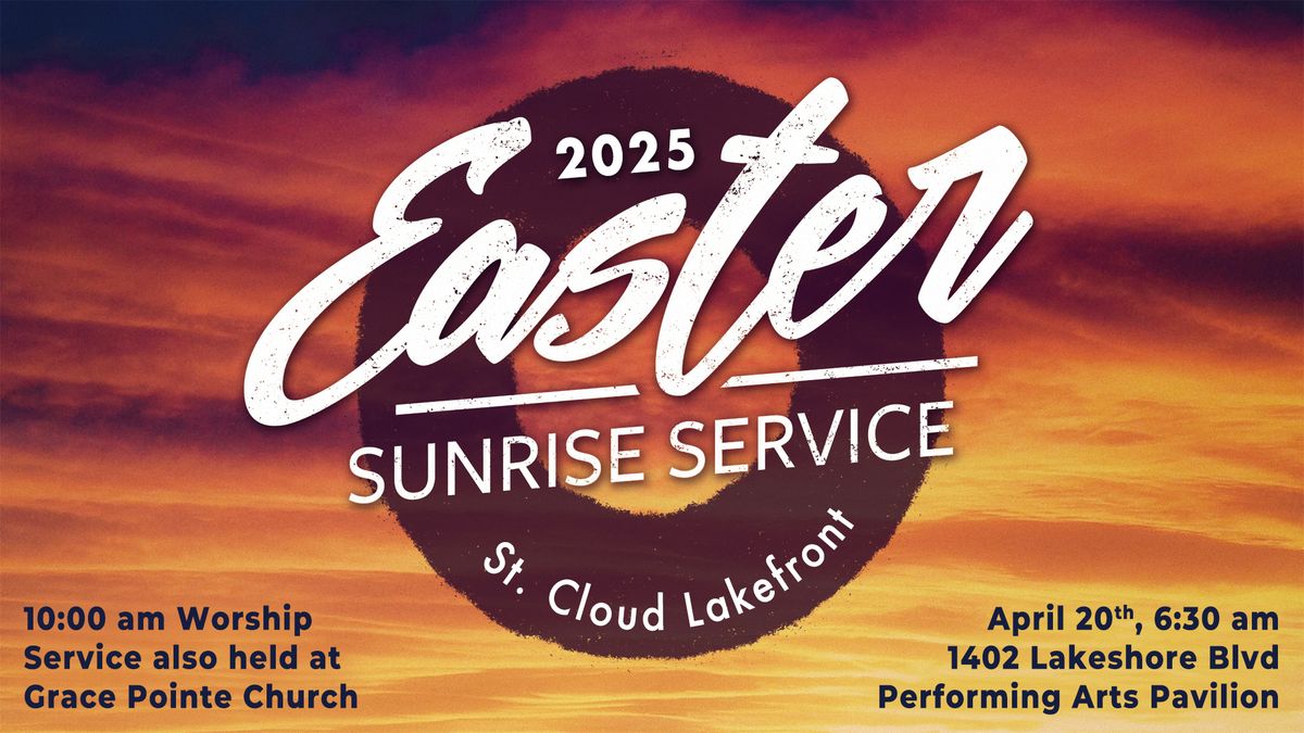 St. Cloud Easter Sunrise Service at the Lakefront (FREE)