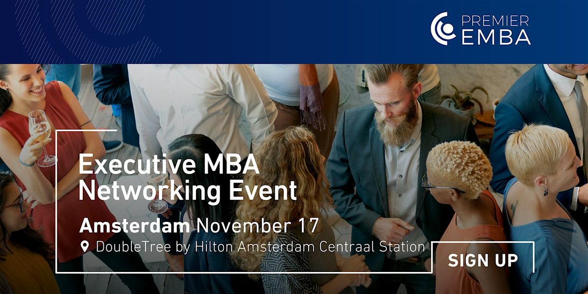 Executive MBA Event in Amsterdam