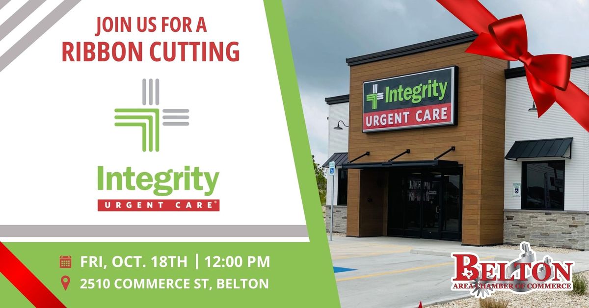 Ribbon Cutting - Integrity Urgent Care