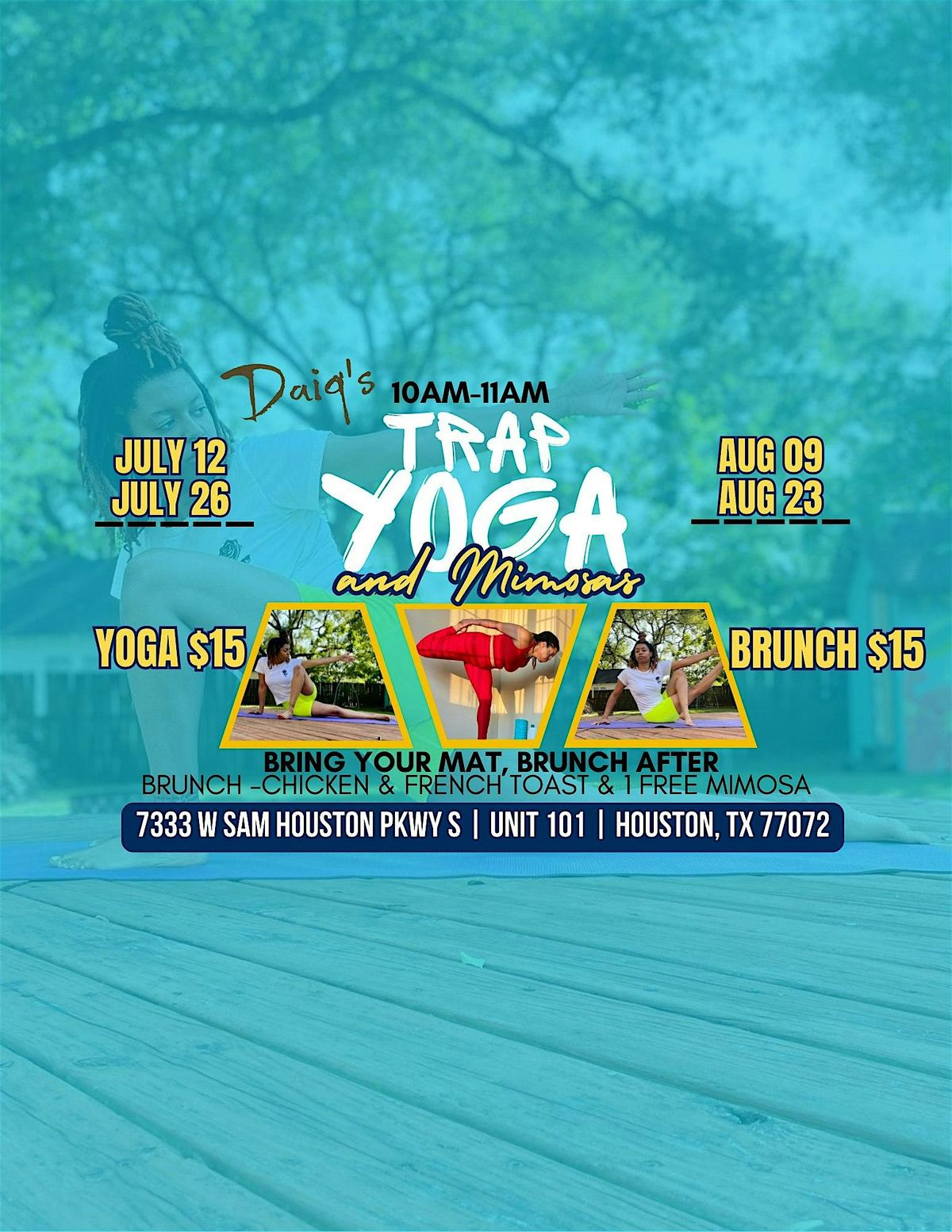 TRAP YOGA & MIMOSAS