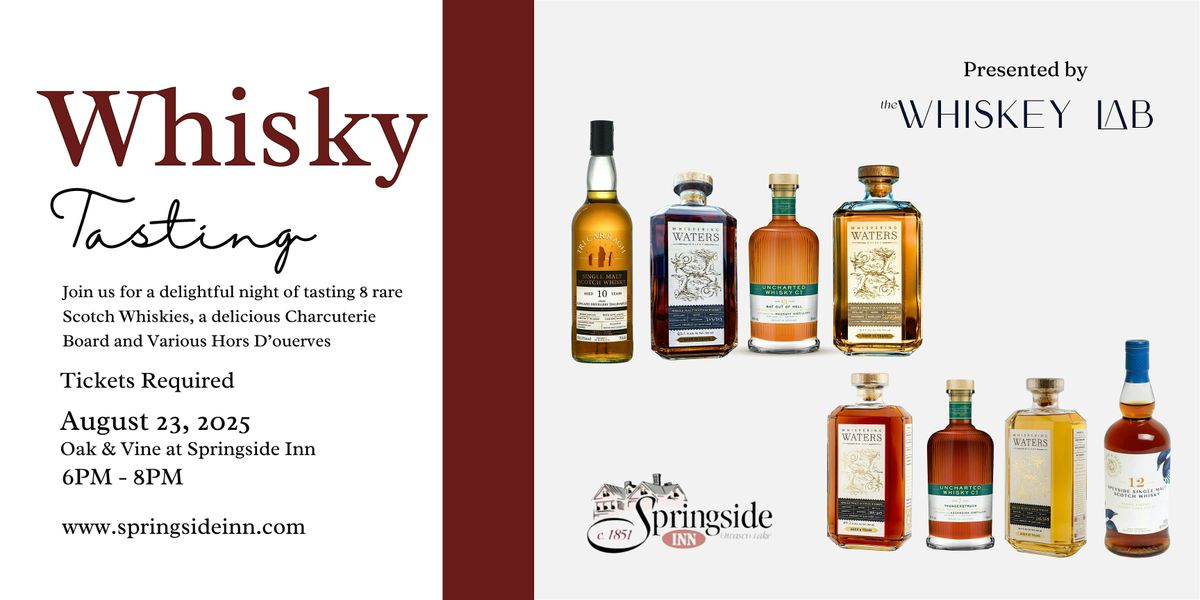 Whisky Tasting
