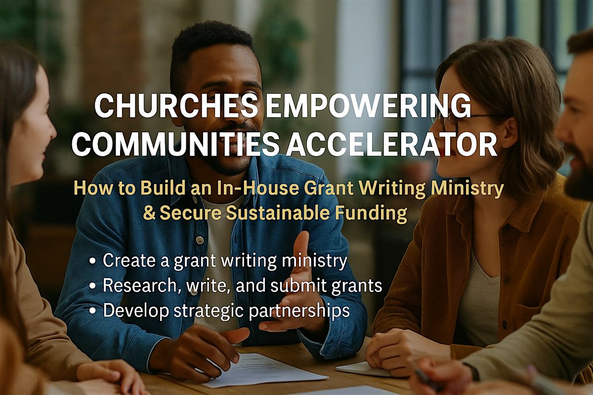 Build Your Church\u2019s In-House Grant Writing Ministry