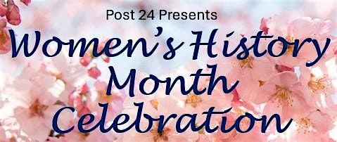 American Legion Post 24 Women's History Month Event