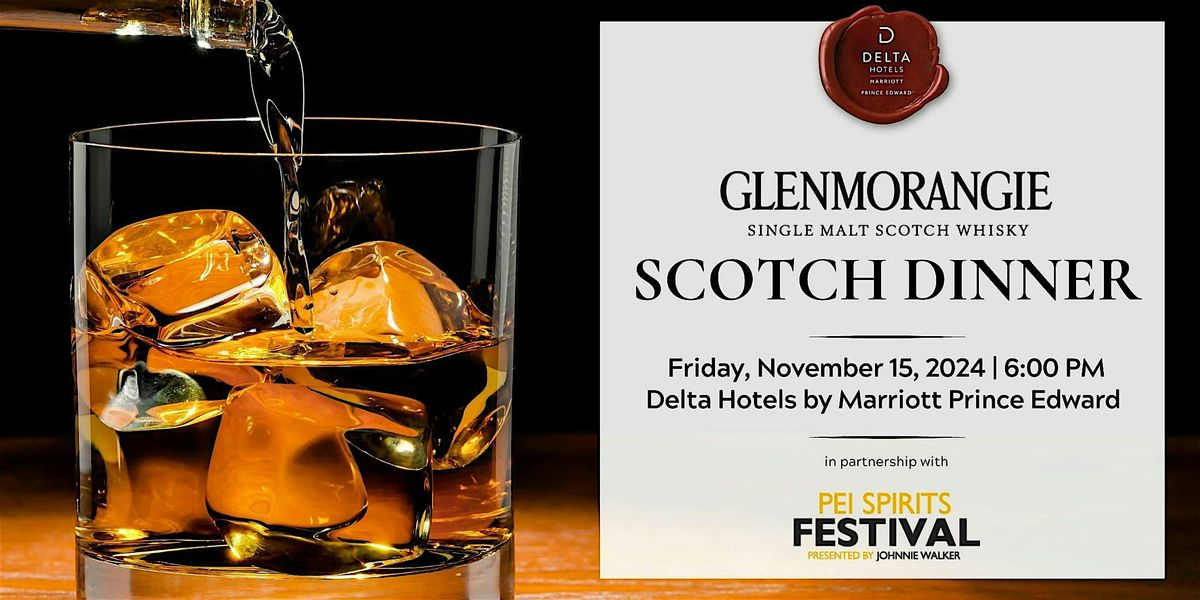 Glenmorangie Scotch Dinner