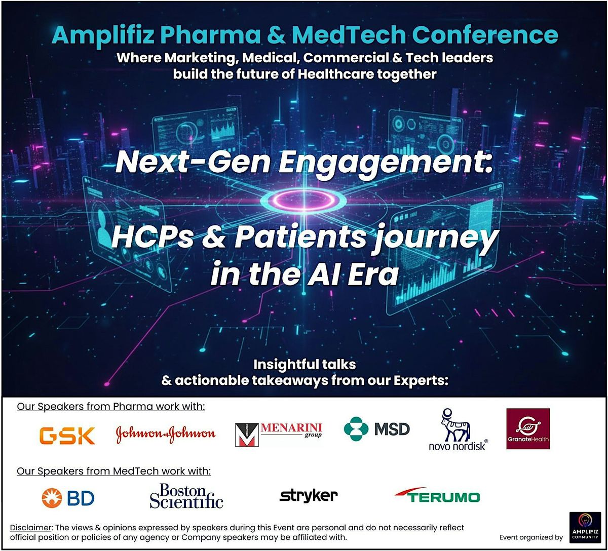 Amplifiz Pharma & MedTech Conference Singapore