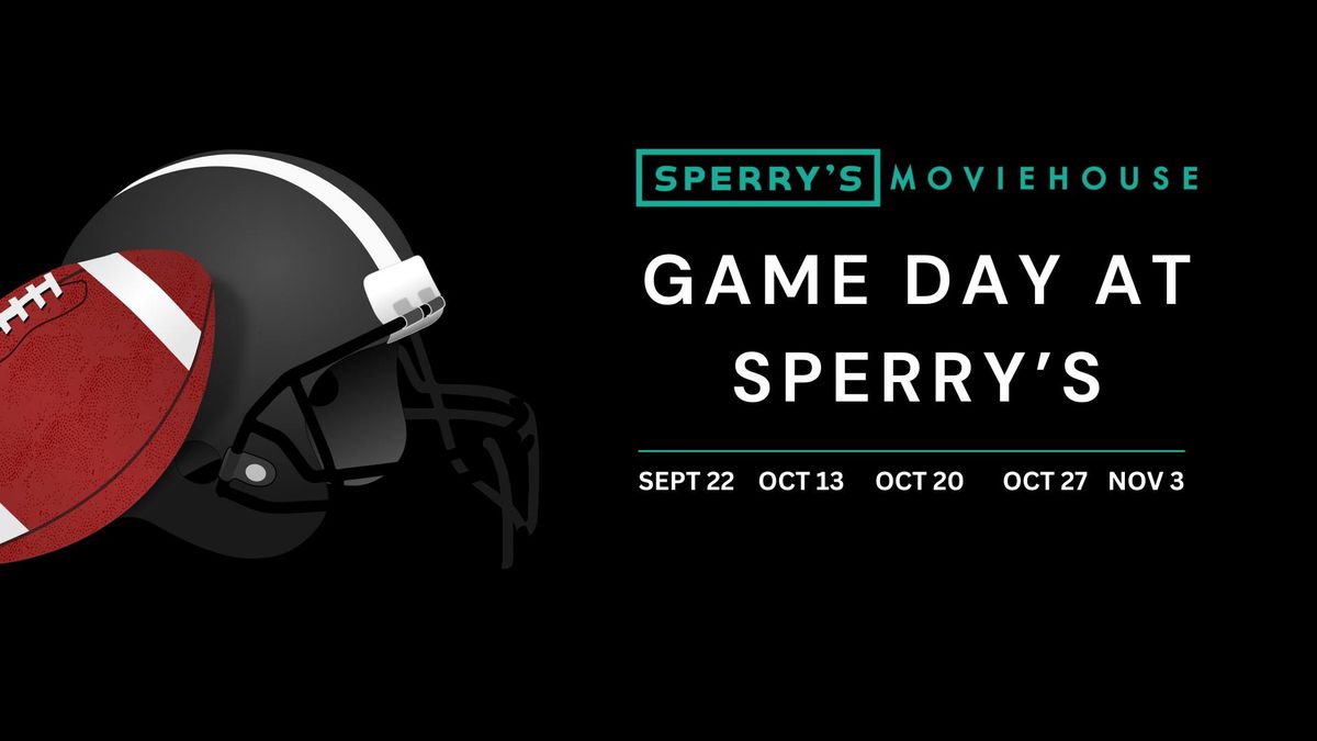 Game Day at Sperry's