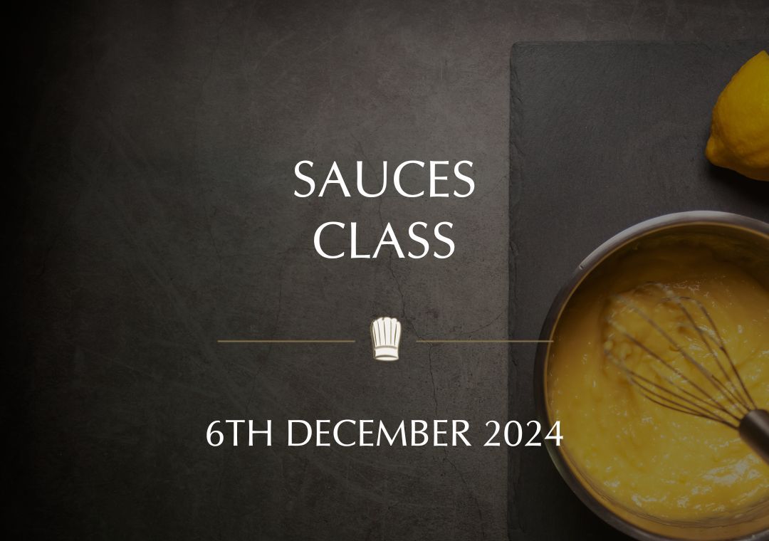 Alain Roux Culinary School: Sauces Class