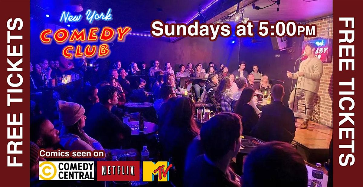 Free  Comedy Show Tickets!  Standup Comedy at New York Comedy Club