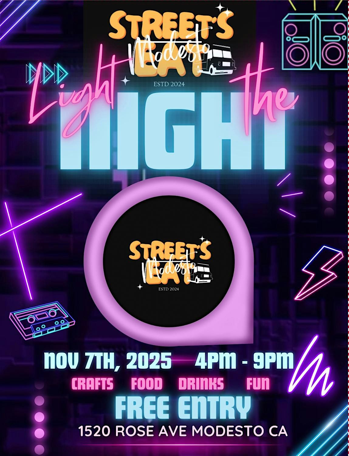 Light The Night Street Food