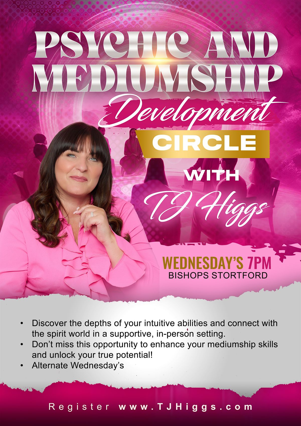 Psychic and Mediumship Development Circle IN Person