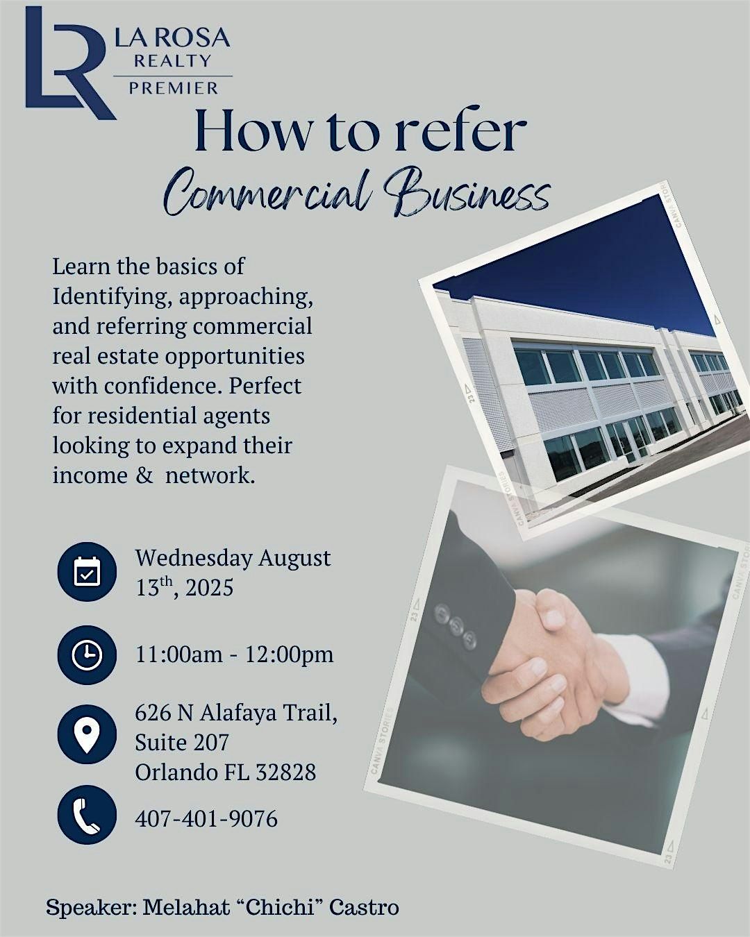How to refer commercial business