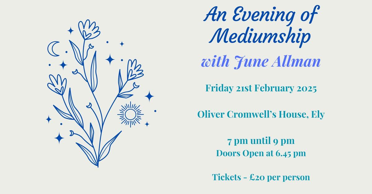 An Evening of Mediumship with June Allman