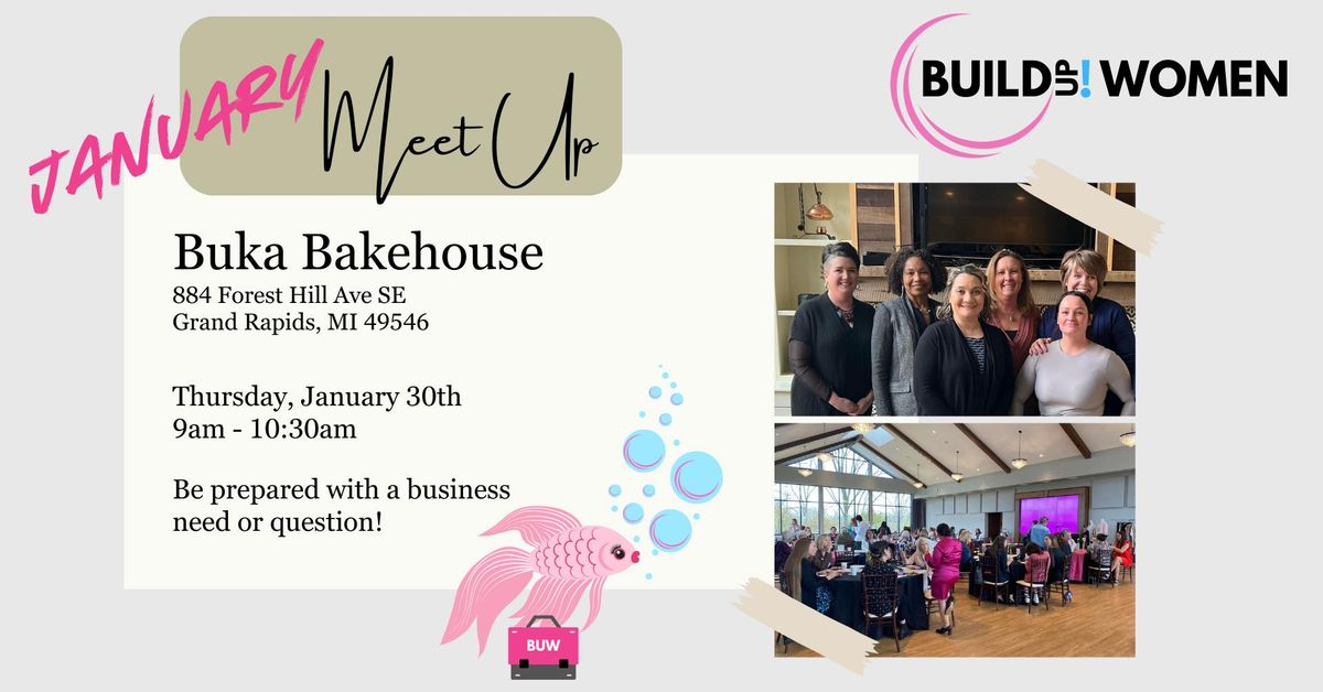 Build Up Women Meet Up-January