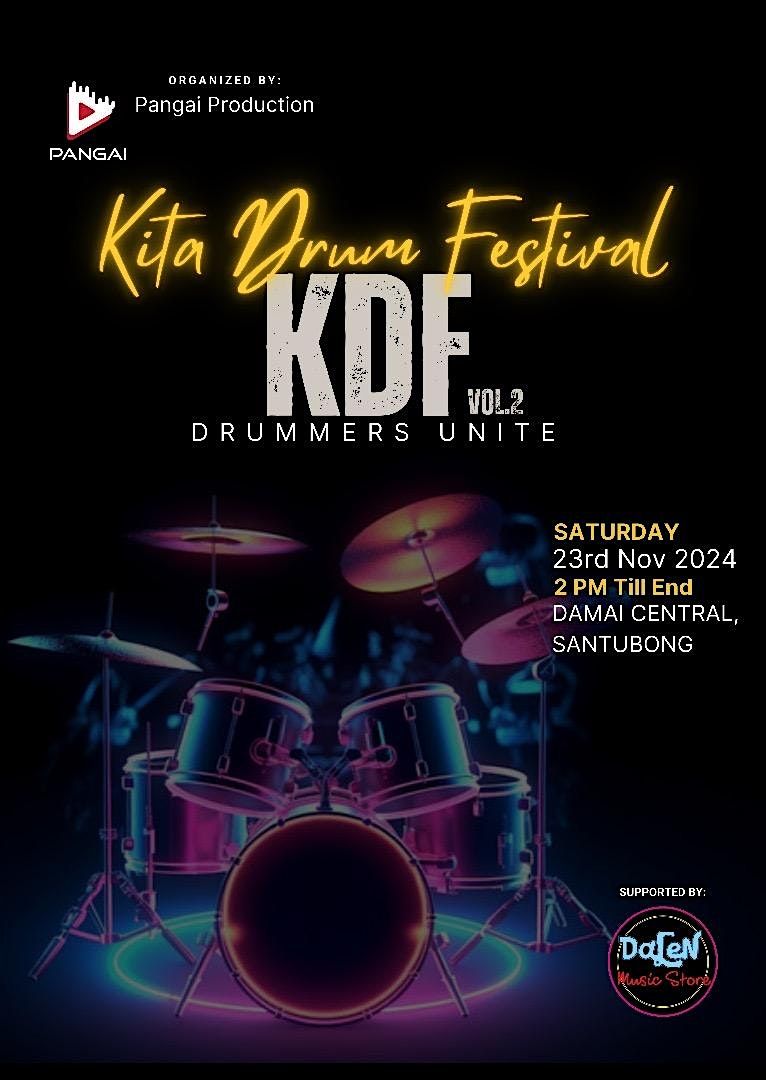 Kita Drum Festival Vol 2: Drummers Unite