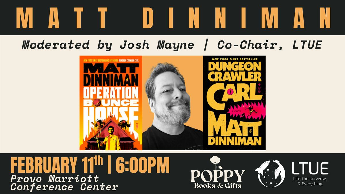 Author Event: MATT DINNIMAN