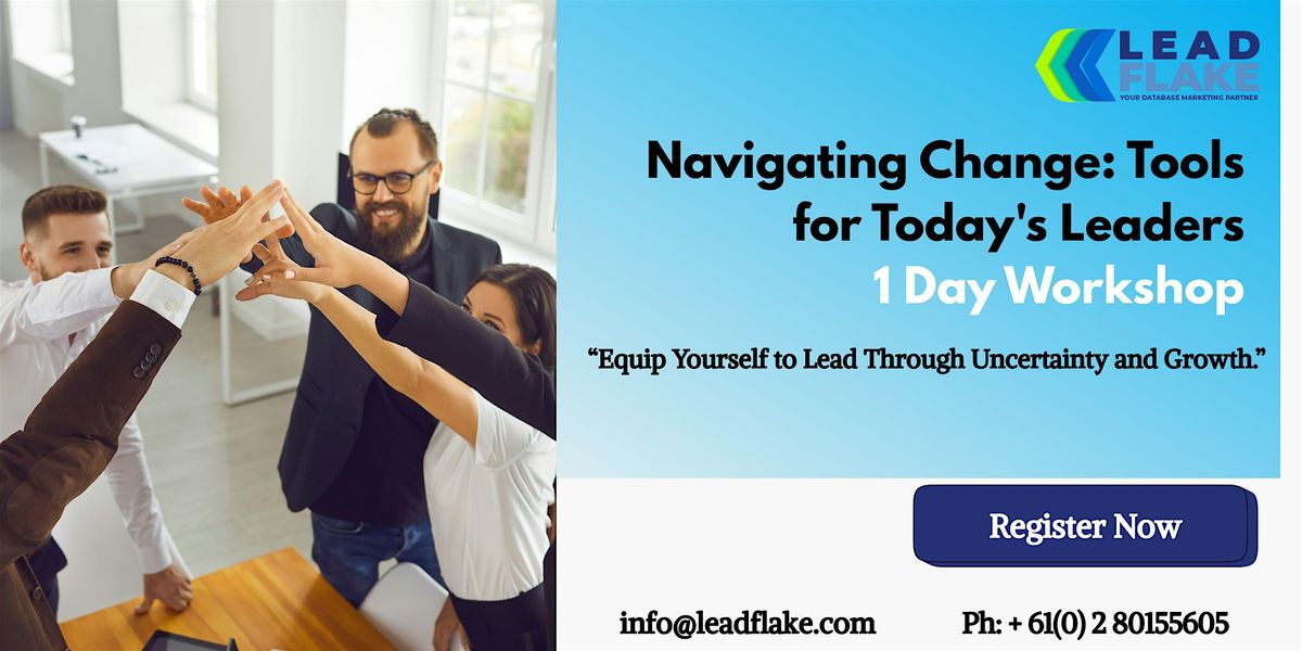 Leading Change: Strategies for Success Workshop in Petaling Jaya