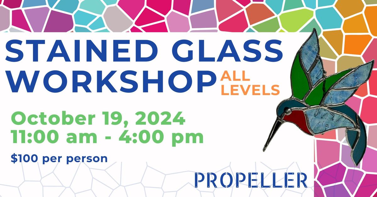 Stained Glass Workshop - All Levels - 1, 2, & 3