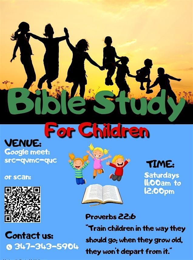 Bible study for kids