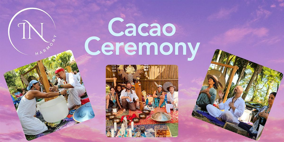 Full Moon Cacao Ceremony with Sound Healing and Breathwork