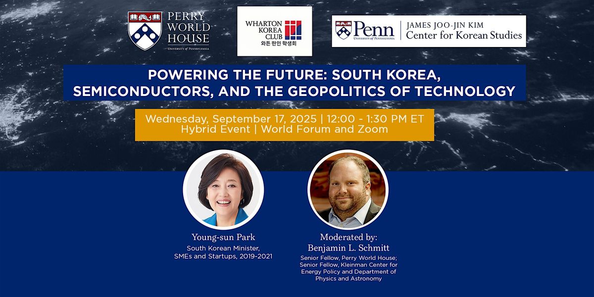 Powering the Future: South Korea, Semiconductors, & Geopolitics of Tech