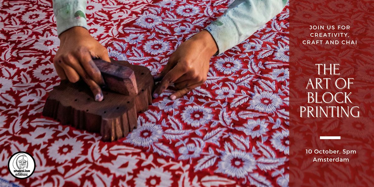 Block Printing with Social Impact Workshop \u2013 Amsterdam