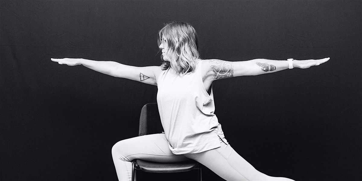 Chair Yoga in a Salt Cave