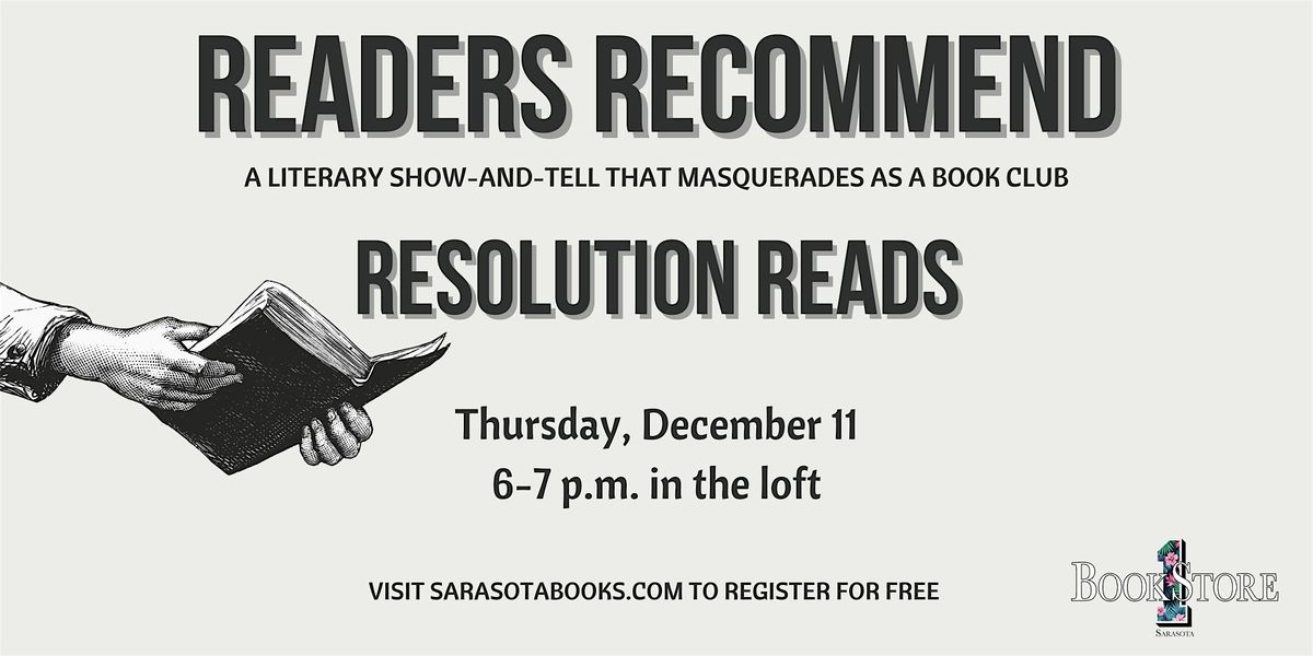 Readers Recommend: A Literary Show-and-Tell That Masquerades as a Book Club