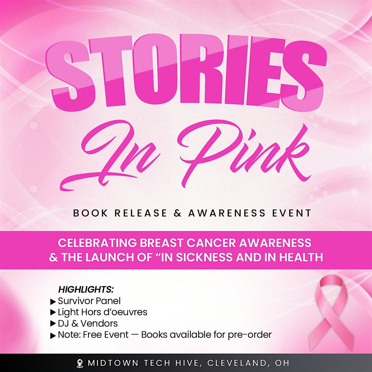 Stories In Pink- Book Release