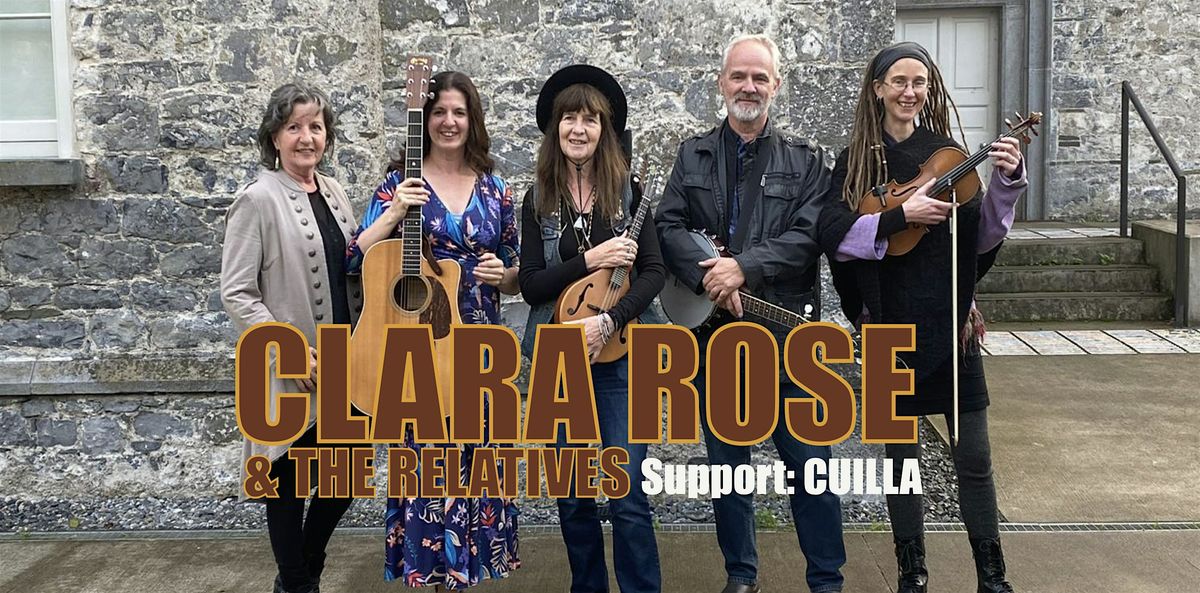 Clara Rose & The Relatives, Live at The Cat & Cage Folk Club, Wed 28th Jan.