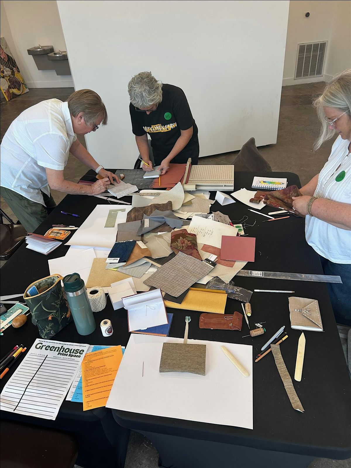 Book Binding for Beginners with Greenhouse Print Space
