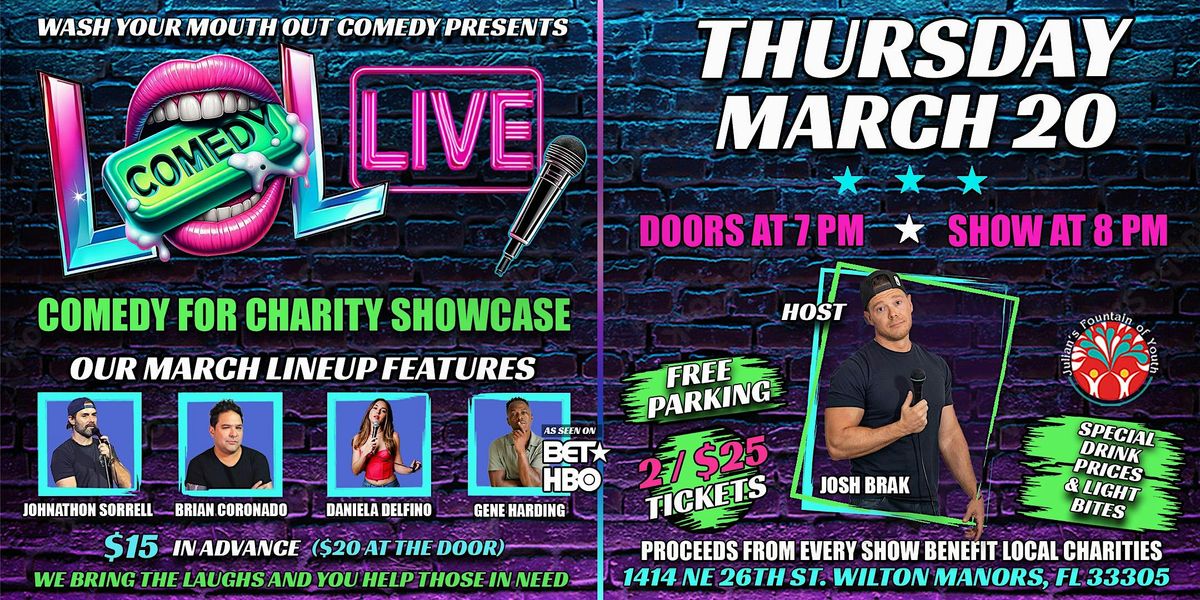 LOL LIVE: March 20th Comedy Show