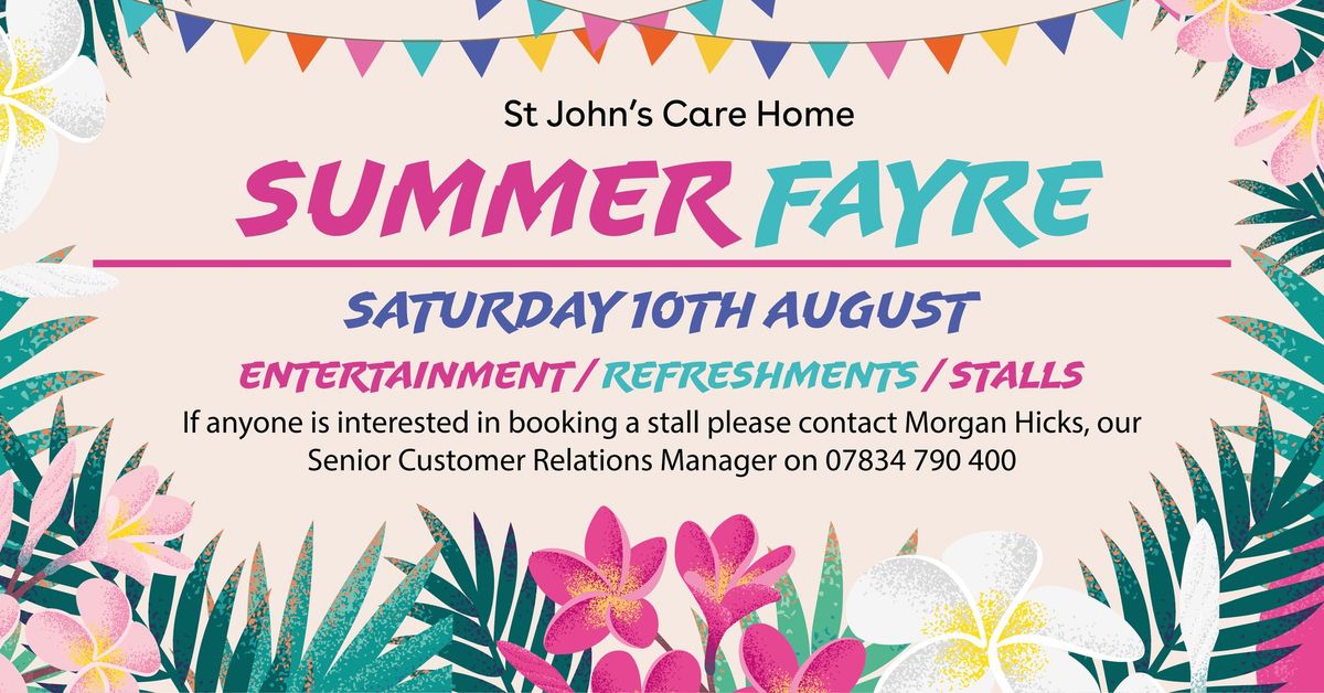 St John's Summer Fayre