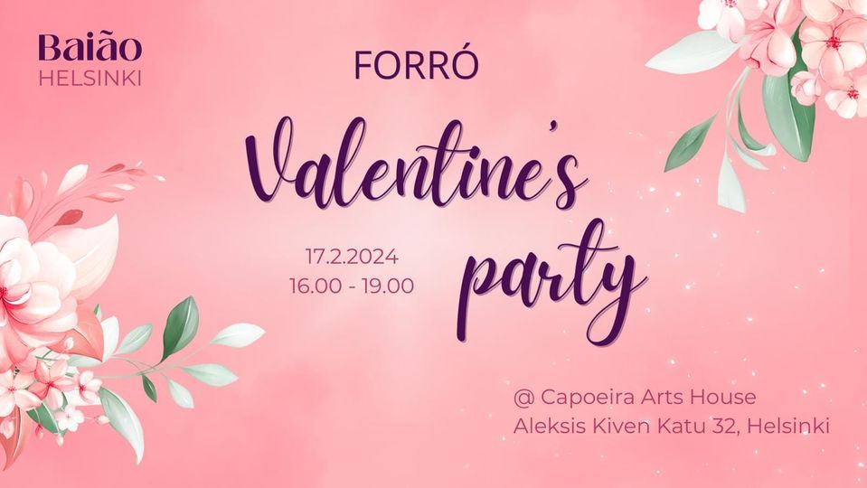 Forr\u00f3 Valentine's party