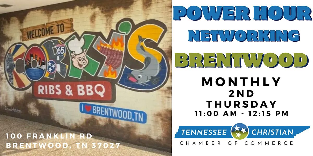 POWER HOUR Networking - Brentwood