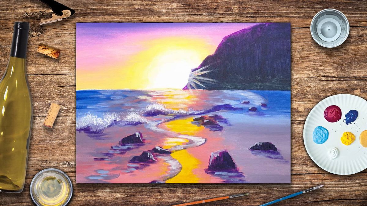SoCal Sunset - Paint and Sip 