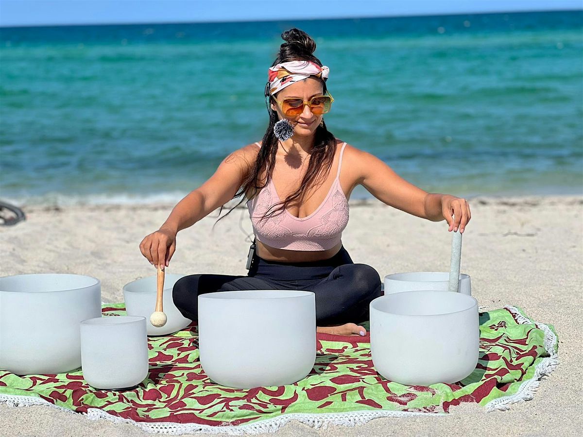 Saturday Sunset Yoga & Sound Healing @80th Lifeguard Stand  11\/8  SHARE