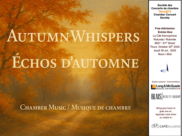 AUTUMN WHISPERS \/ \u00c9CHOS D\u2019AUTOMNE