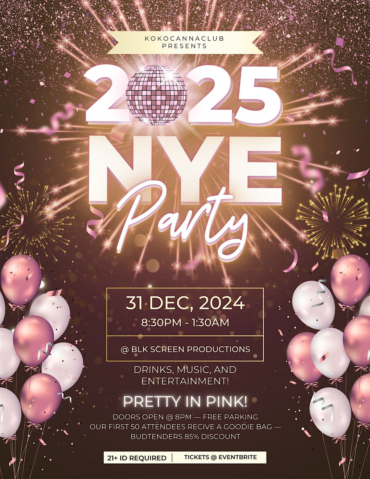 PRETTY IN PINK! \u2014 NYE PARTY