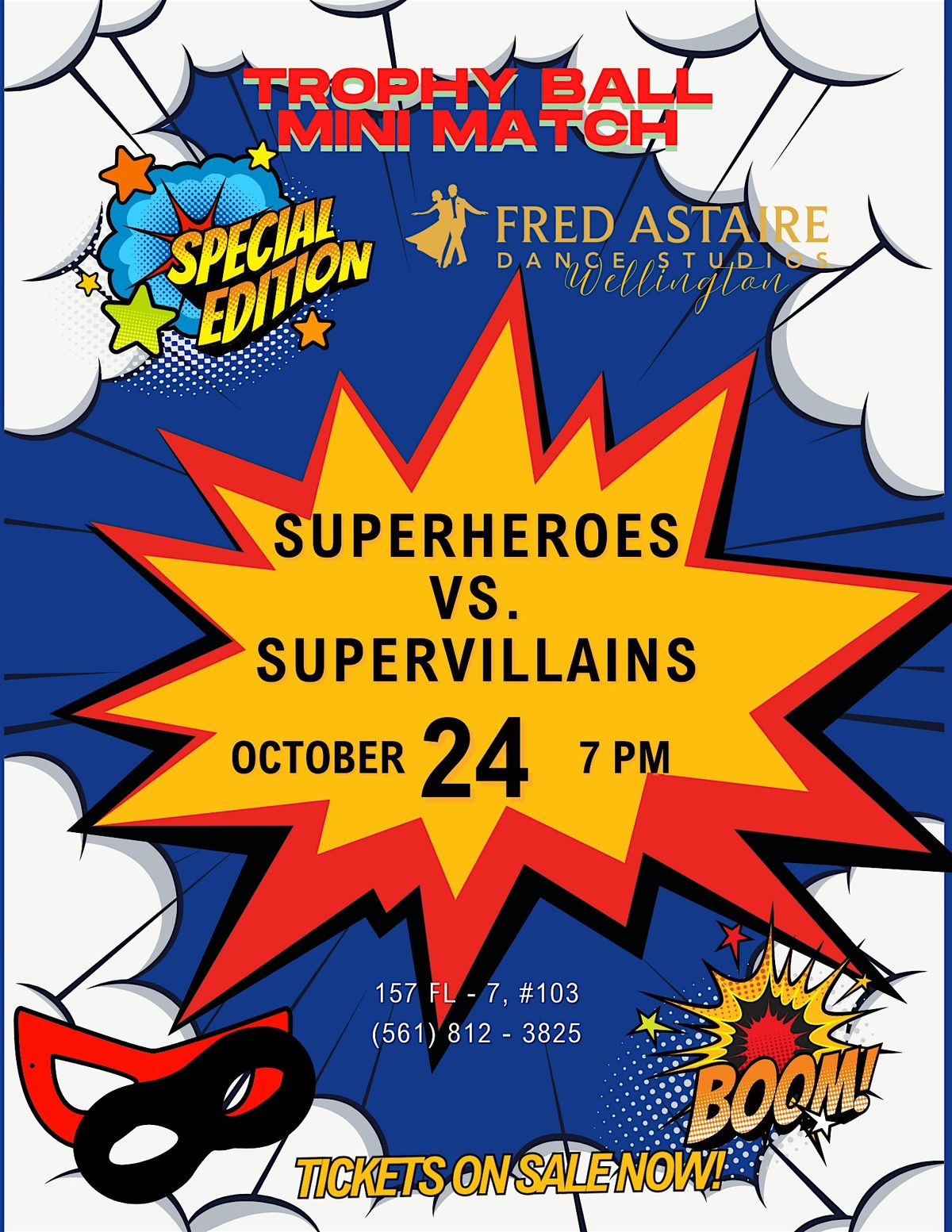 Superheroes v. Supervillains Trophy Ball & Mini Match