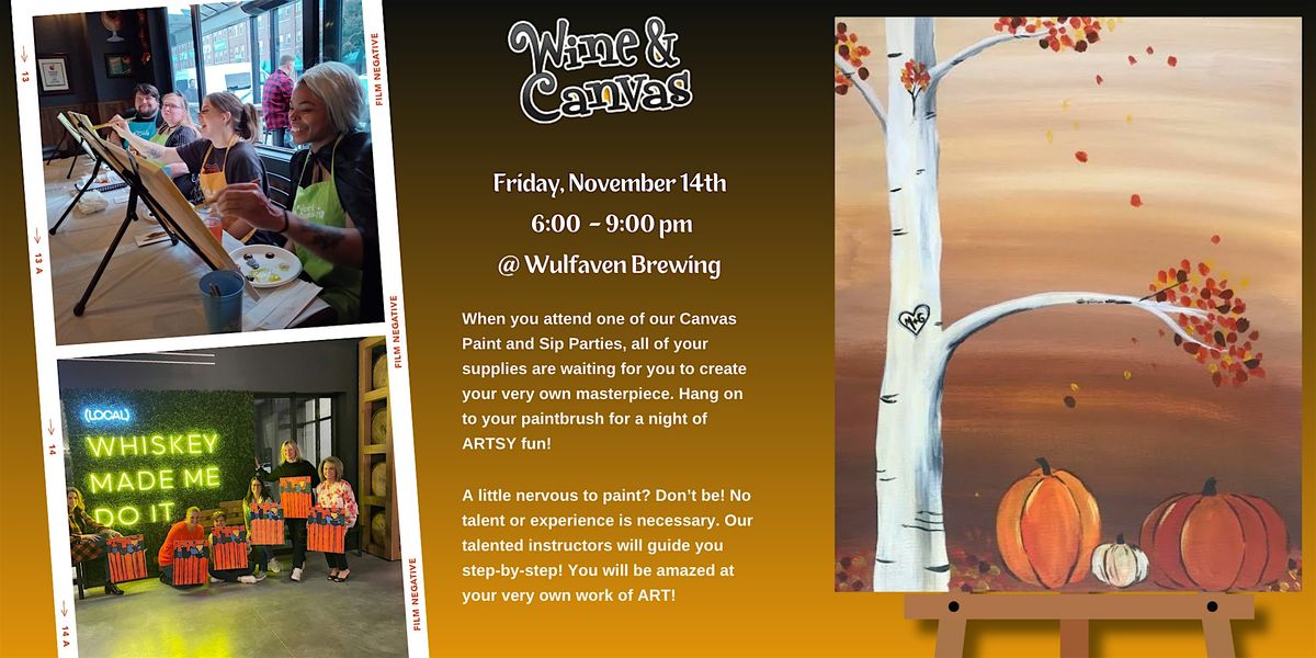 Tampa Paint and Pour \u2013 Autumn Ambiance