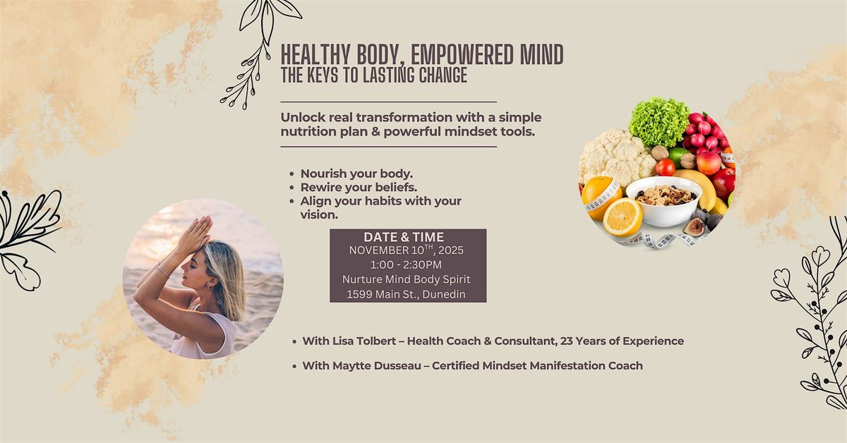 Health & Mindset Workshop: Transform Your Body, Rewire Your Beliefs