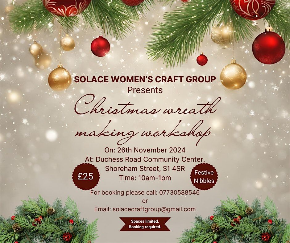 Christmas Wreath Making Workshop