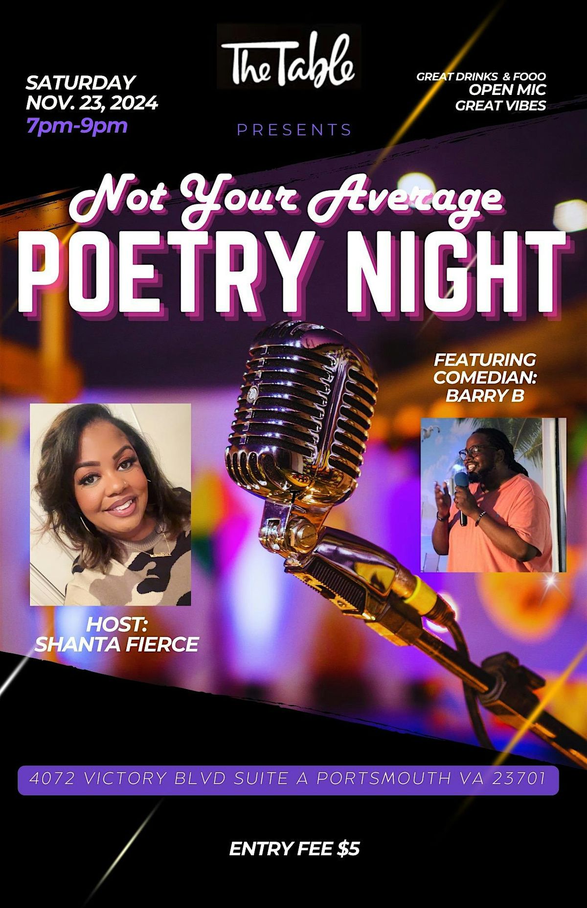 Poetry Night at The Table