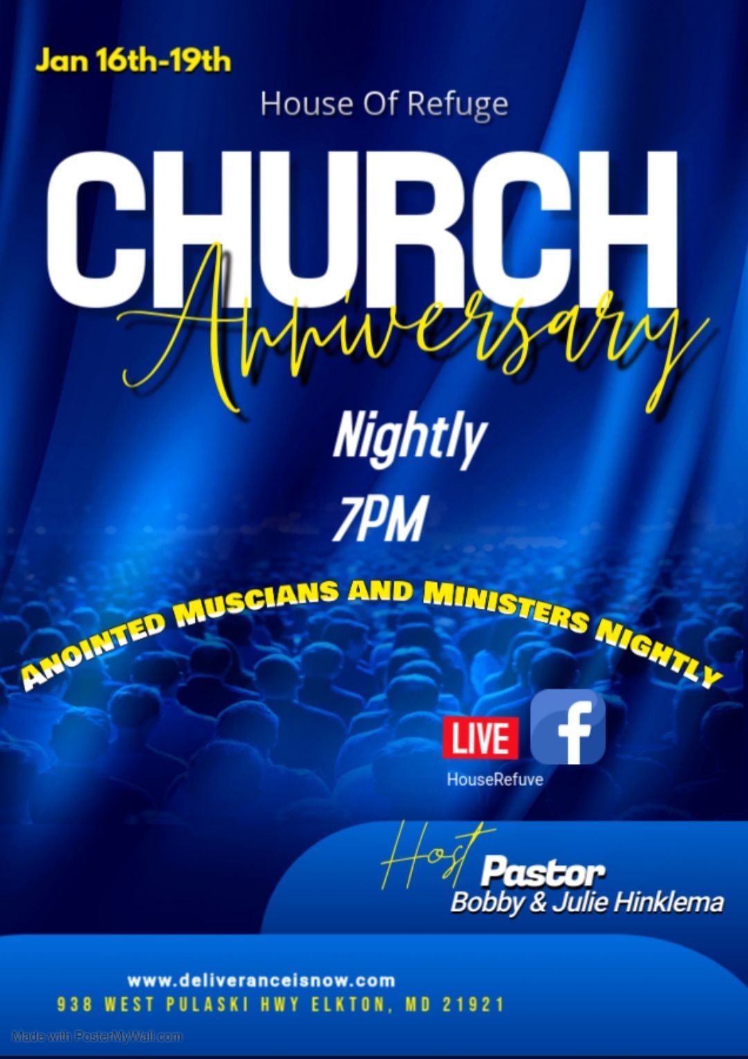 5th Year Church Anniversary